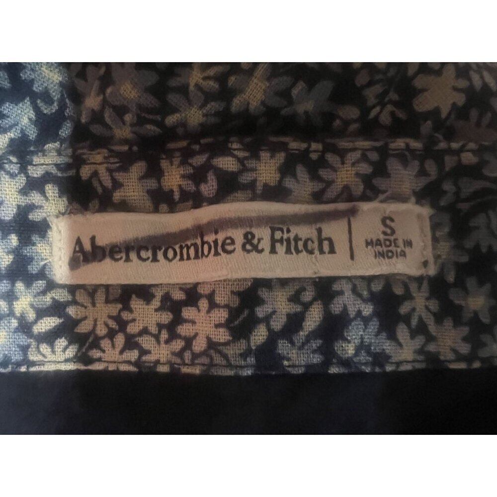 Abercrombie & Fitch Floral Mini Dress Women Small Sweetheart Neckline y2k resort - Picture 9 of 9